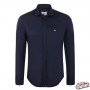 LACOSTE Slim Fit Shirt CH2668 Navy Blue CH2668 Navy Blue Lacoste Shirts for Men