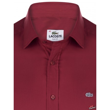 LACOSTE Slim Fit Shirt CH2668 Red