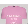 Balmain VH0EF000B029 PRINTED T-shirt - Pink VH0EF000B029 OAJ Balmain T-Shirts for Men