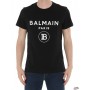 Balmain VH0EF000B029 PRINTED T-shirt - Black VH0EF000B029 0PA Balmain T-Shirts for Men