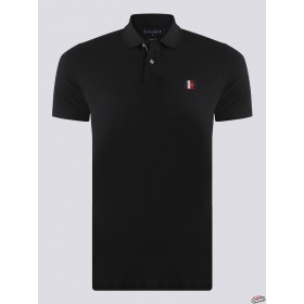 TOMMY HILFIGER Icon Mini Badage Polo Shirt MW0MW13077 - Black
