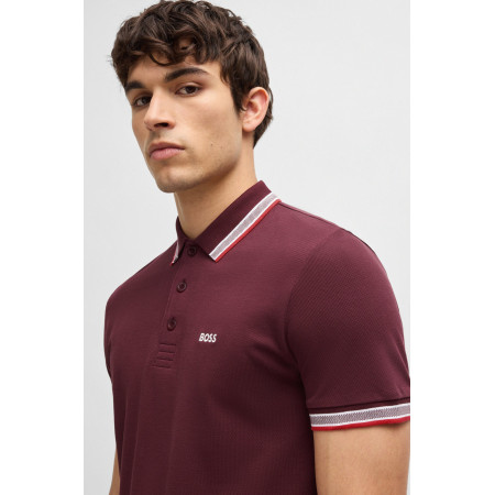 BOSS Green POLO PADDY NOS 50469055 614 Dark Red
