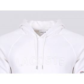 LACOSTE SH2107 70V Men’s Sweatshirt Hooded - White