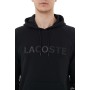 LACOSTE SH2107 07S Men’s Sweatshirt Hooded - Black SH2107 07S Lacoste Hoodies for Men