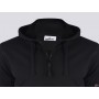 Stone Island long-sleeved zipped hoodie → 721564251 → Black 721564251 V0029 Stone Island Sweatshirts for Men