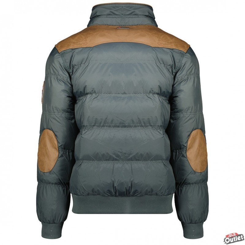 Geographical Norway Men's Winter quilted Jacket – ABRAMOVITCH Grey