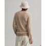 GANT cable knit sweater Dry Sand (8050501-277) 8050501-277 GANT Pullovers for Men