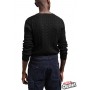GANT cable knit sweater Black (8050501-5) 8050501-5 GANT Pullovers for Men