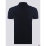 Tommy Hilfiger Polo Logo Embroidery (MW0MW12246) Black MW0MW12246 BDS Tommy Hilfiger Poloshirts for Men