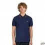 Fred Perry (M3600-L46) Mens Twin Tipped Collar Polo Shirt (DARK CARBON DEEP REDAMBER) M3600 L46 Fred Perry Poloshirts for Men