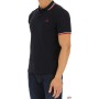 Fred Perry (M3600-471) Mens Twin Tipped Collar Polo Shirt (Navy/White/Red) M3600 471 Fred Perry Poloshirts for Men